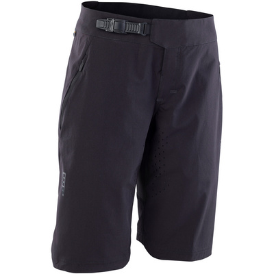 ION Dames Scrub Fietsbroek kort (Maat XS, Zwart)