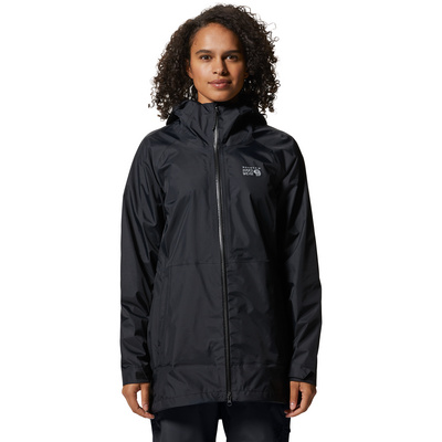 Mountain Hardwear Dames Threshold Parka (Maat XS, Zwart)