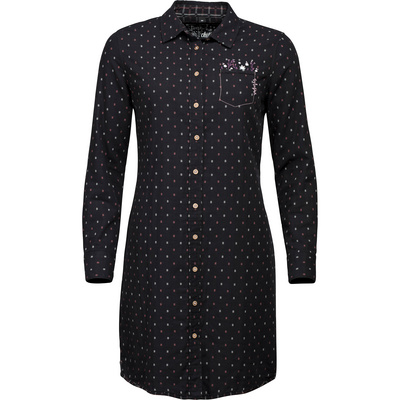 Chillaz Dames Santorin Jurk (Maat S, Zwart)