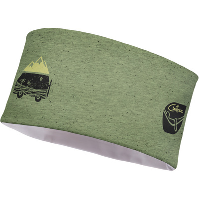 Chillaz Rhombus Drop Shape Hoofdband (Maat ONE SIZE, Groen)