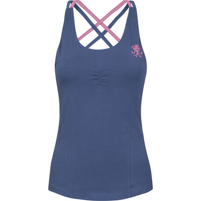 Rafiki Dames Suesca Top (Maat S, Blauw)