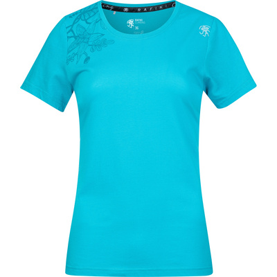 Rafiki Dames Akiyo T-Shirt (Maat XS, Turquoise)
