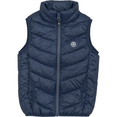 Color Kids Kinderen Packable Bodywarmer (Maat 128, Blauw)