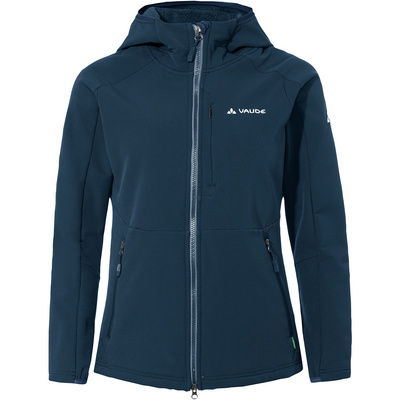 Vaude Dames Elope Stormfleece Hoodie Jas (Maat XXS, Blauw)