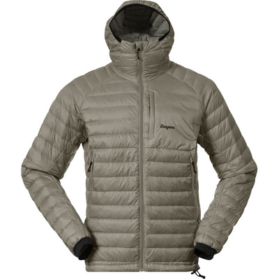 Bergans Heren Vaagaa Light Down Hoodie Jas (Maat L, Groen)