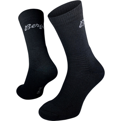 Bergans Chaussettes Allround Mid Merino Cushioned (taille 38 , Noir)