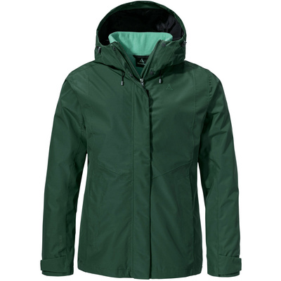 Schöffel Dames Style Okere 3in1 Jas (Maat XS, Turquoise)