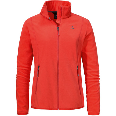 Schöffel Dames Style Ash Fleece Jas (Maat L, Rood)