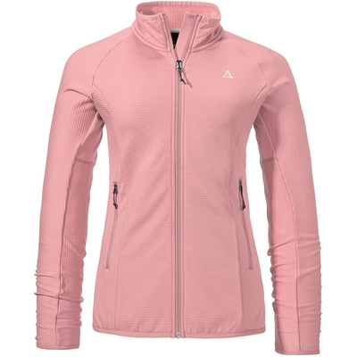 Schöffel Dames Style Cascata Fleece Jas (Maat 3XL, licht roze)