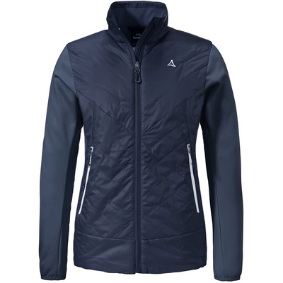 Schöffel Dames Style Cascata Hybrid Jas (Maat XXL, Blauw)