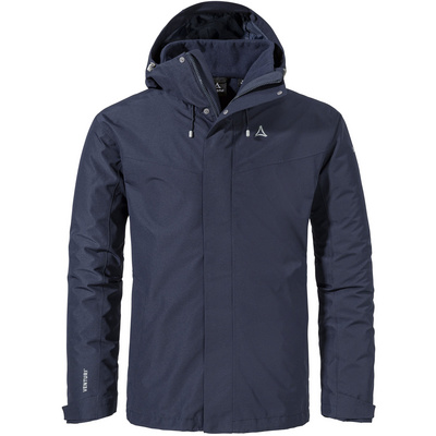 Schöffel Heren Style Okere 3in1 Jas (Maat XXL, Blauw)