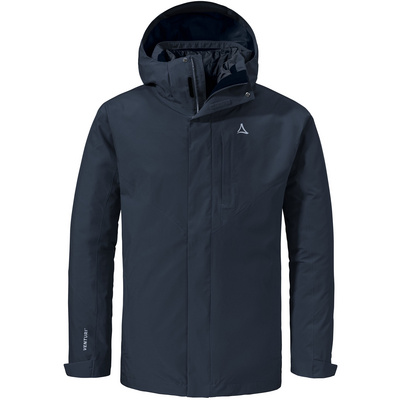 Schöffel Heren Style Tamina 3in1 Jas (Maat M, Blauw)