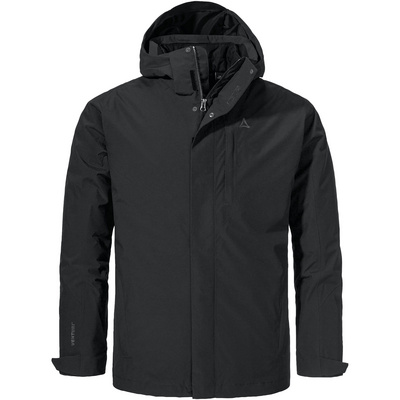 Schöffel Heren Style Tamina 3in1 Jas (Maat 3XL, Zwart)