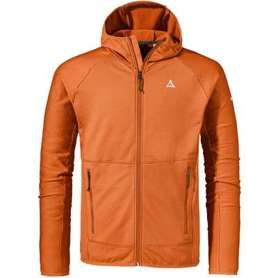 Schöffel Heren Style Cascata Hoodie Jas (Maat XXL, Oranje)
