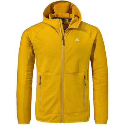 Schöffel Heren Style Cascata Hoodie Jas (Maat 4XL, Geel)