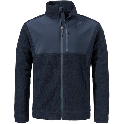 Schöffel Heren Style Canterbury Fleece Jas (Maat M, Blauw)