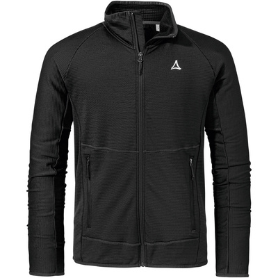 Schöffel Heren Style Cascata Fleece Jas (Maat L, Zwart)