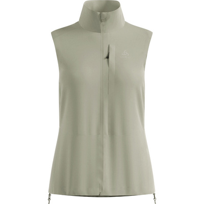 Odlo Dames Zeroweight Warm Bodywarmer (Maat L, Olijf)