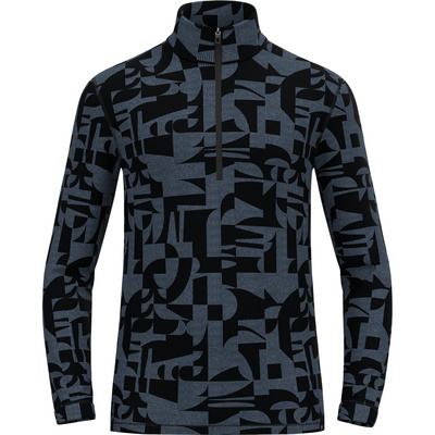 Odlo Homme T-shirt long Merino Heritage BI Turtle Neck (taille L, Bleu)
