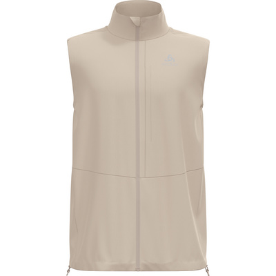 Odlo Heren Zeroweight Warm Bodywarmer (Maat M, Beige)