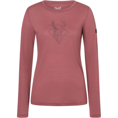 Super.Natural Dames Deer Art Longsleeve