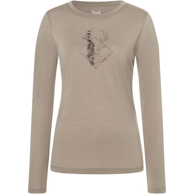 Super.Natural Dames Deer Art Longsleeve