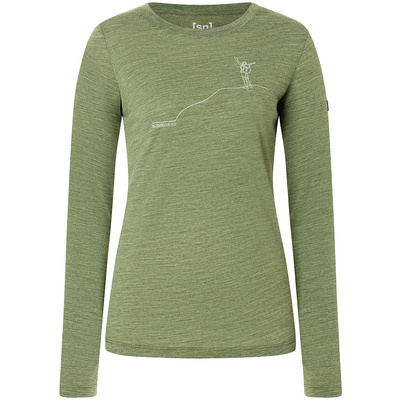 Super.Natural Dames Bergglück Longsleeve