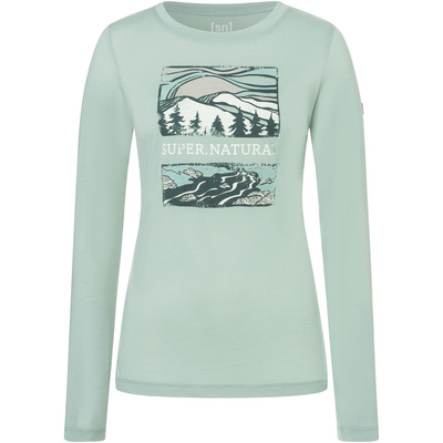 Super.Natural Dames Great Bear River Longsleeve