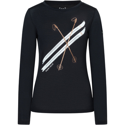 Super.Natural Dames Kryssede Ski Longsleeve