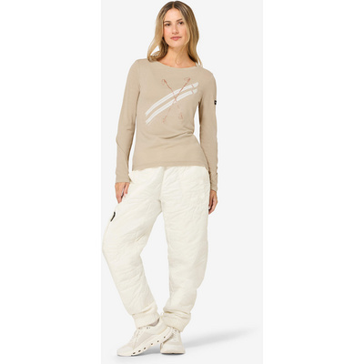 Super.Natural Dames Kryssede Ski Longsleeve