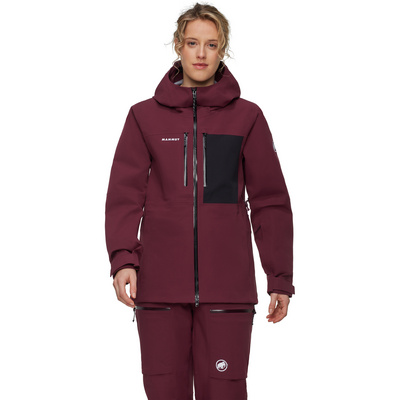 Mammut Dames Stoney HS Hoodie Jas (Maat M, Paars)