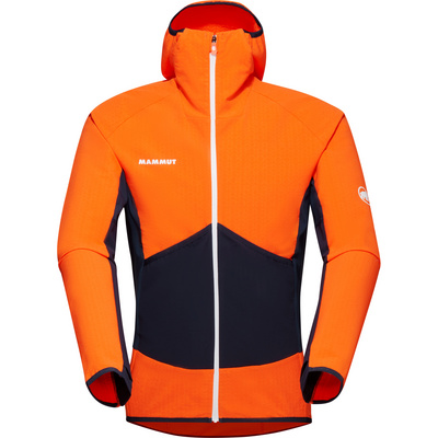 Mammut Heren Eiger Speed ML Hybrid Hoodie Vest (Maat L, Oranje)