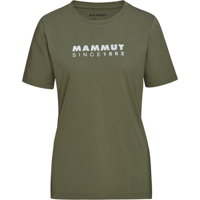 Mammut Dames Core Logo T-Shirt (Maat S, Olijf)