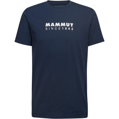 Mammut Heren Core Logo T-Shirt (Maat M, Blauw)