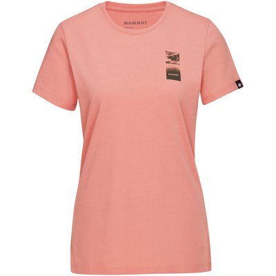 Mammut Dames Massone Wagon T-shirt (Maat XL, licht roze)