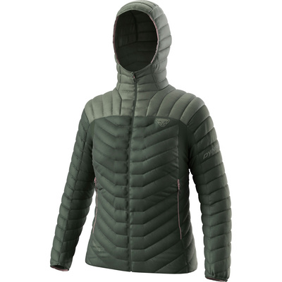 Dynafit Dames Ridge Ultralight Down Jas (Maat XS, Olijf)