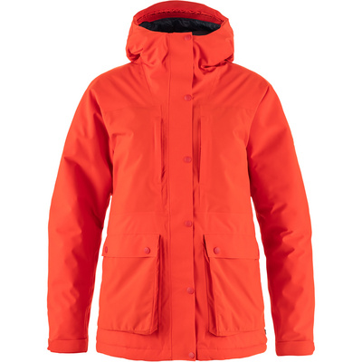 Fjällräven Dames HC Hydratic Padded Jas (Maat XS, Rood)