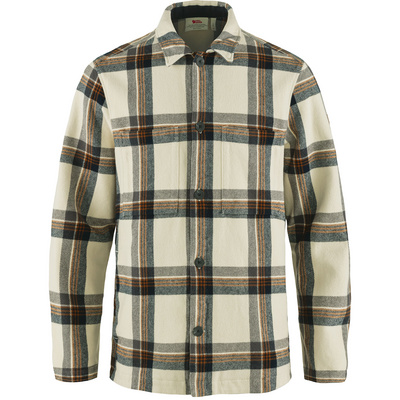 Fjällräven Heren Singi Flannel Jas (Maat S, Wit)