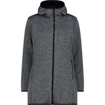 CMP Dames Hoodie Parka (Maat XXS, Grijs)