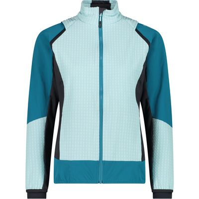 CMP Dames Hybrid Jas (Maat S, Turquoise)