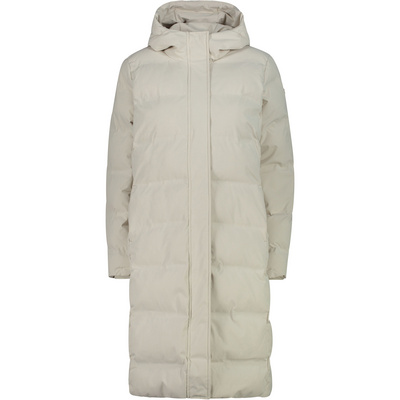 CMP Femme Manteau Hoodie (taille M, Beige)