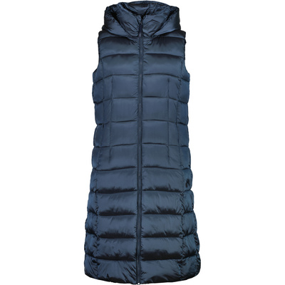 CMP Dames Hoodie Bodywarmer (Maat S, Blauw)