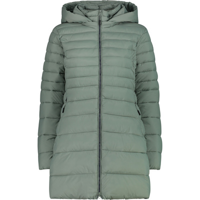 CMP Dames Snaps Hoodie Parka (Maat XS, Groen)