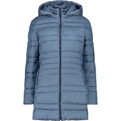 CMP Femme Parka Snaps Hoodie (taille XS, Bleu)