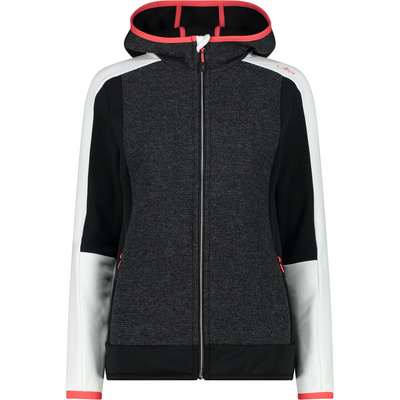 CMP Dames Hoodie Jas (Maat L, Wit)