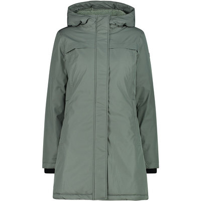 CMP Dames Hoodie Parka (Maat XXS, Groen)