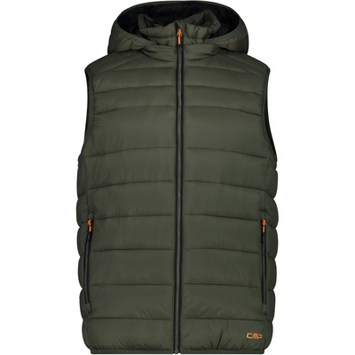 CMP Heren Snaps Hoodie Bodywarmer (Maat XL, Olijf)