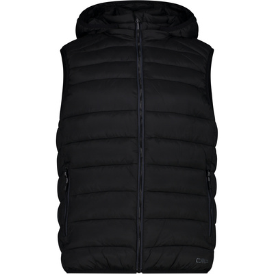 CMP Heren Snaps Hoodie Bodywarmer (Maat XXL, Zwart)