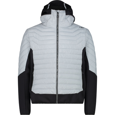 CMP Heren Hybrid Hoodie Jas (Maat XXL, Grijs)