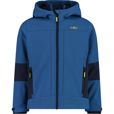 CMP Kinderen Softshell Hoodie Jas (Maat 92, Blauw)